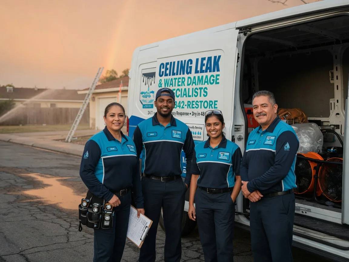 Ceiling Leak Cleanup company in Buffalo Gap, TX