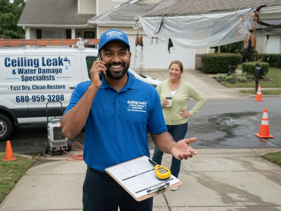 Ceiling Leak Cleanup Buffalo Gap, TX FAQs